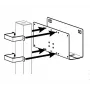 Ergotron perifeeria kinnitusklamber 3x3 postidele, teras, must (60-158-100)