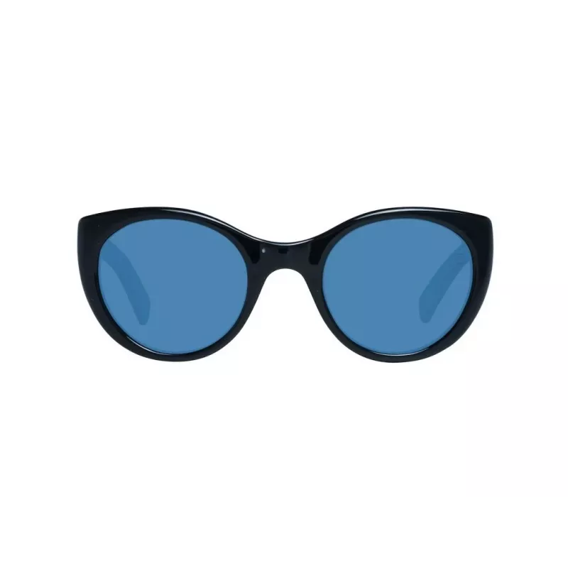 ERMENEGILDO ZEGNA Unisex Päikeseprillid ZC0009-01V50 - Must atsetaatraam, hallid läätsed 50/23/145 mm