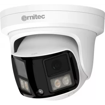 Ernitec Wolf Ultra 8MP turretkaamera 190° objektiiviga, IR ja valge valgus, PoE, IP66, NDAA 0070-08129