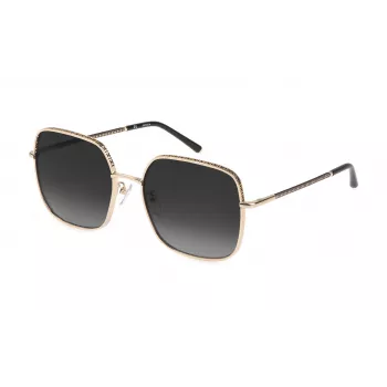 ESCADA Women's Butterfly Sunglasses SESD52-590300 Brown Gradient 59/19/140 mm