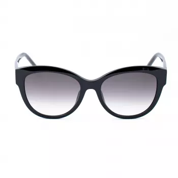 ESCADA Women's SESD99-550700 Päikeseprillid - Must atsetaatraam hallide gradientklaasidega - 55/18/140 mm