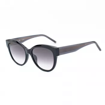 ESCADA Women's SESD99-550700 Päikeseprillid - Must atsetaatraam hallide gradientklaasidega - 55/18/140 mm