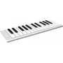 ESI Xkey 25 USB MIDI kontrollerklahvistik - 25 tundlikku klahvi, polüfooniline aftertouch, harjatud alumiinium, üliõhuke, hõbedane