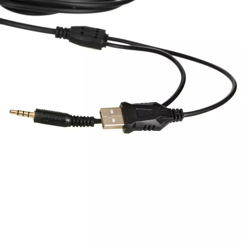 Esperanza EGH430 THUNDERBIRD juhtmega mänguri peakomplekt mikrofoniga, must ja roheline