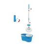 Esperanza EHS005 pöörleva mopiga süsteem koos tsentrifuugiga, teleskoopvarrega, 6 L ämbriga, 2 mikrokiust mopipeaga, roheline/hall