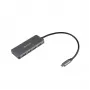 ESTUFF ES623007 USB-C laadimisjaotur 165W GaN 4-pordine toiteedastus kosmosehall