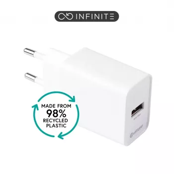 ESTUFF INFINITE (GRS) USB-A laadija 20W Valge EU