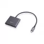 ESTUFF USB-C AV multipordi jaotur (USB-C, 7-in-1, HDMI 4K60, 2x USB-A 3.0, USB-C PD 60 W, Gigabit Ethernet, SD/microSD)