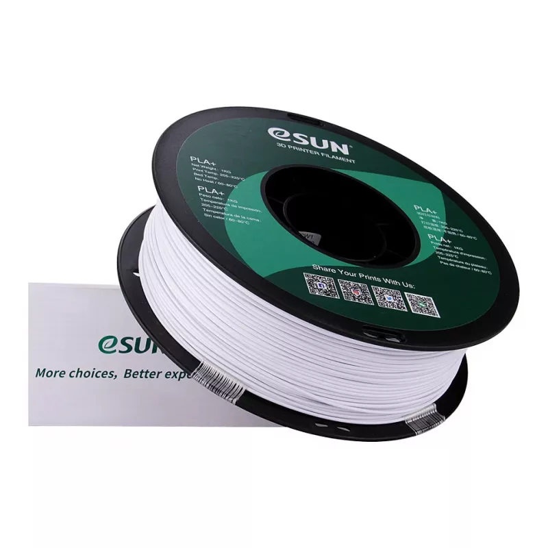 ESUN PLA+ 1,75mm Külmvalge 1kg 3D-printeri filament