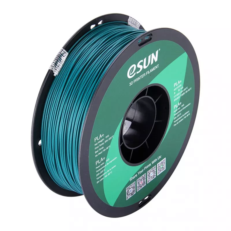ESUN PLA+ 1.75mm Roheline 1kg 3D-printeri filament