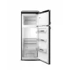 ETA Storio Retro Combi Külmik-Sügavkülmik, 215L Kokku, 170L Külmik, 45L Sügavkülmik, Vabaltseisev, Must, Energiaklass E, 38dB