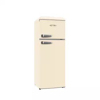 ETA Storio Retro ETA253390040EN Vabaltseisev külmik-sügavkülmik, 215L kogumaht, beež, energiaklass E, 38dB