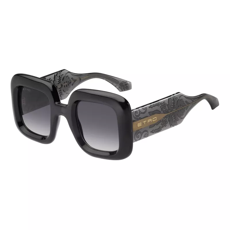 ETRO naiste päikeseprillid ETRO0015SKB7 - Havana atsetaatraam, pruunide gradientklaasidega, 48/29/145 mm