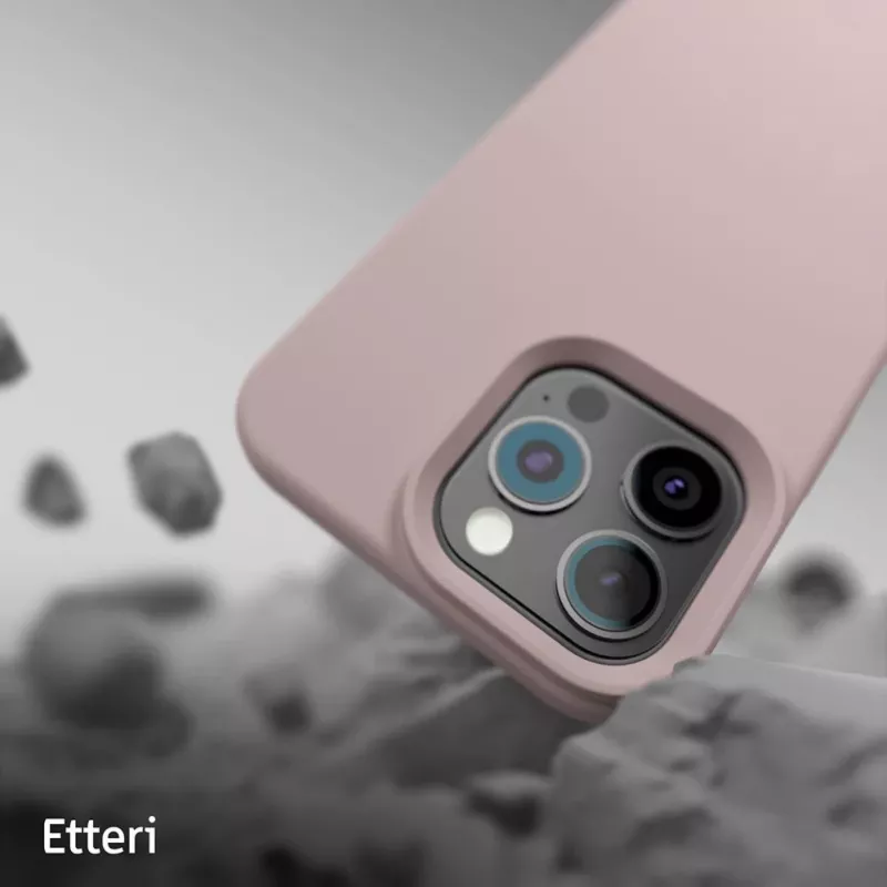 ETTERI Silicone Mag Case iPhone 16 Pro 6.3 tolli hele roosa