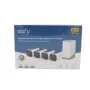 eufy eufyCam S330 4+1 komplekt 4K UHD päikeseenergial töötav turvakaamerate süsteem koos HomeBase 3-ga