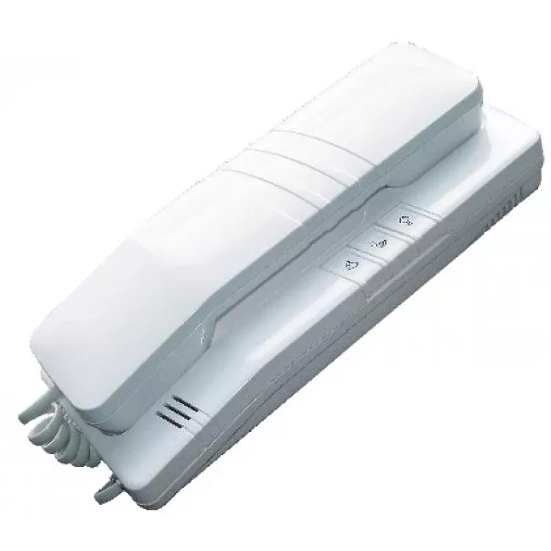 EURA ADA-38A3 4-juhtmeline analoog intercom telefon RL-3203H süsteemidele, valge