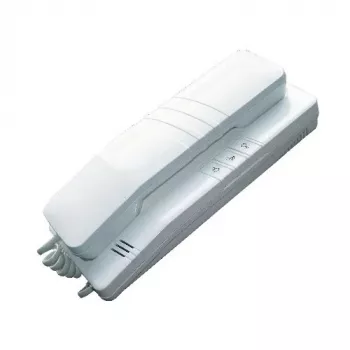 EURA ADA-38A3 4-juhtmeline analoog intercom telefon RL-3203H süsteemidele, valge