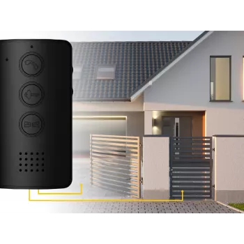 EURA ADP-09A3 Intercom Black Hands-Free