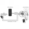 EURA ADP-20A3 Audio Intercom System Graphite White