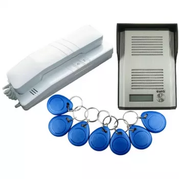EURA ADP-41A3 Ühepereelamu Audiouksetelefon RFID-lugejaga (RL-3203ID)