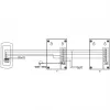 EURA ADP-51A3 DIFESA Audio uksefonikomplekt - 1 pere, 2 toru, intercom, grafiit