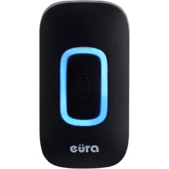 EURA WDP-42A3 juhtmevaba uksekell - must