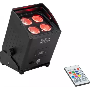 EUROLITE AKKU IP UP-4 Plus HCL Spot CRMX MK2 IP65 4x10W RGBWA/UV aku 13,5h