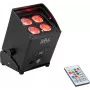 EUROLITE AKKU IP UP-4 Plus HCL Spot CRMX MK2 IP65 4x10W RGBWA/UV aku 13,5h