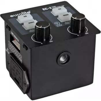 EUROLITE EC-2 DMX-kontroller 2-kanaliline udumasinatele stroobidele pimestitele 70064579