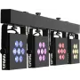 EUROLITE LED KLS-3002 MK2 kompaktne valgustuskomplekt AIR 4x RGBWA/UV prožektorid DMX juhtmevaba