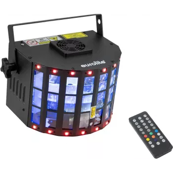 EUROLITE LED Laser Derby MK3 AIR efektivalgusti punase ja rohelise laseriga 51741068