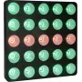 EUROLITE LED Pixel Matrix paneel 5x5 RGB/WW pikslikontrolli ja DMX-iga