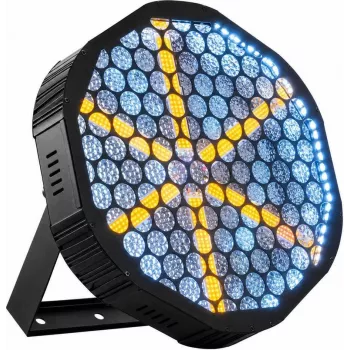 EUROLITE LED RETRO 6 Spot ABL 6x3W soojvalge LED-prožektor DMX-iga 51916605