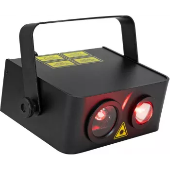 EUROLITE PolarStar RGB Laser 193mW tähistaeva ja virmaliste efekt DMX must