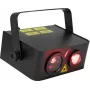 EUROLITE PolarStar RGB Laser 193mW tähistaeva ja virmaliste efekt DMX must