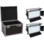 EUROLITE komplekt 2x LED PLL-480 QCL paneel + kohver 20000932