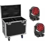 EUROLITE komplekt 2x LED TMH-H380 Beam/Wash/Flower efektiga liikuvpea koos flight case'iga