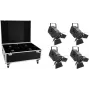 EUROLITE komplekt 4x LED THA-250F + kohver 20000162