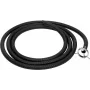 EUROLITE UAN-1 universaalne udumasina adapter koos voolikuga, 40 mm väljalase, 1 m painduv toru, must 51702066