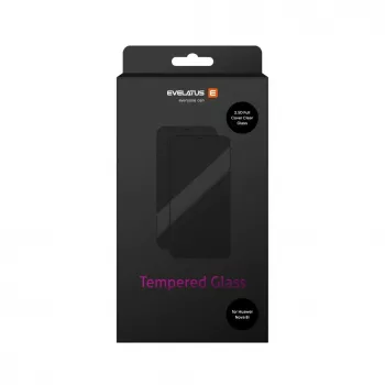 Evelatus 2.5D Full Cover Japan Glue Glass Anti-Static Screen Protector for Huawei Nova 8i