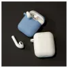 EVELATUS Apple AirPods Case EAC04 White - Silicone Protective Cover for AirPods 1st & 2nd Gen
