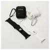 EVELATUS Apple AirPods Case EAC04 White - Silicone Protective Cover for AirPods 1st & 2nd Gen