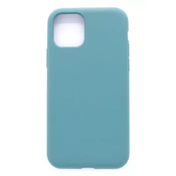 Evelatus Apple iPhone 11 Premium pehme puudutusega silikoonkate männiroheline