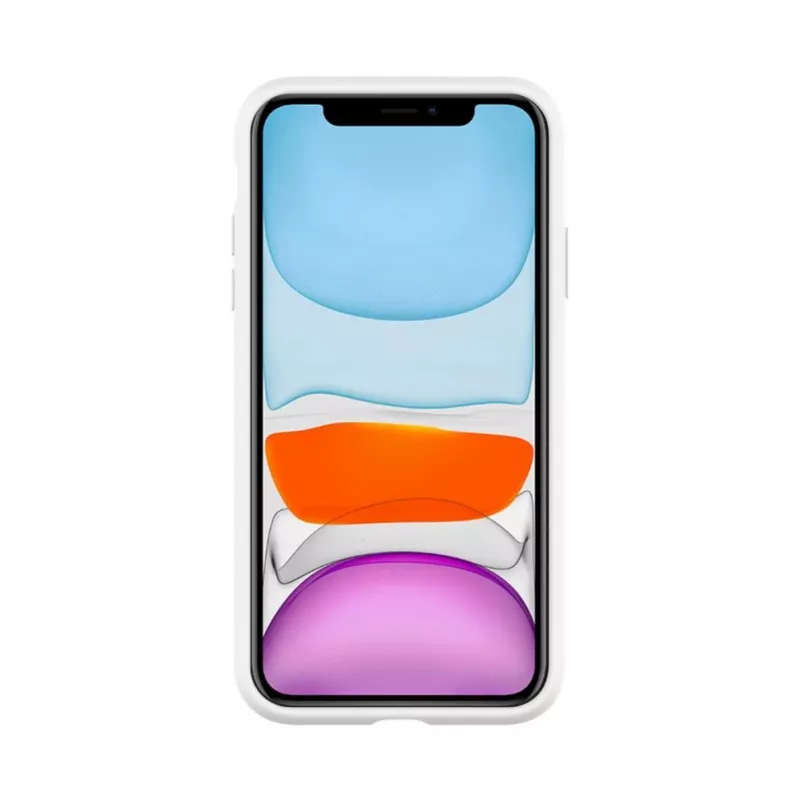 Evelatus Apple iPhone 11 Premium Soft Touch silikoonist ümbris Valge