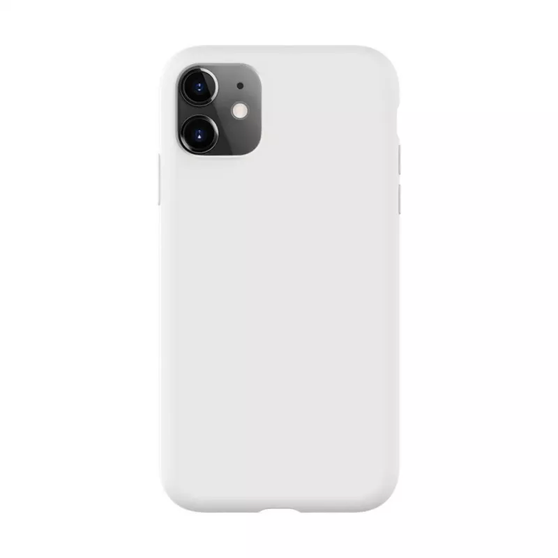 Evelatus Apple iPhone 11 Premium Soft Touch silikoonist ümbris Valge