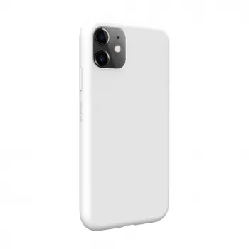 Evelatus Apple iPhone 11 Premium Soft Touch silikoonist ümbris Valge