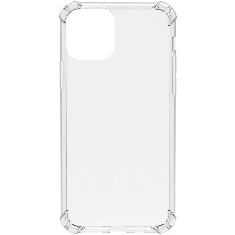 Evelatus Apple iPhone 11 Pro Max Military Shockproof Silicone Case TPU Transparent