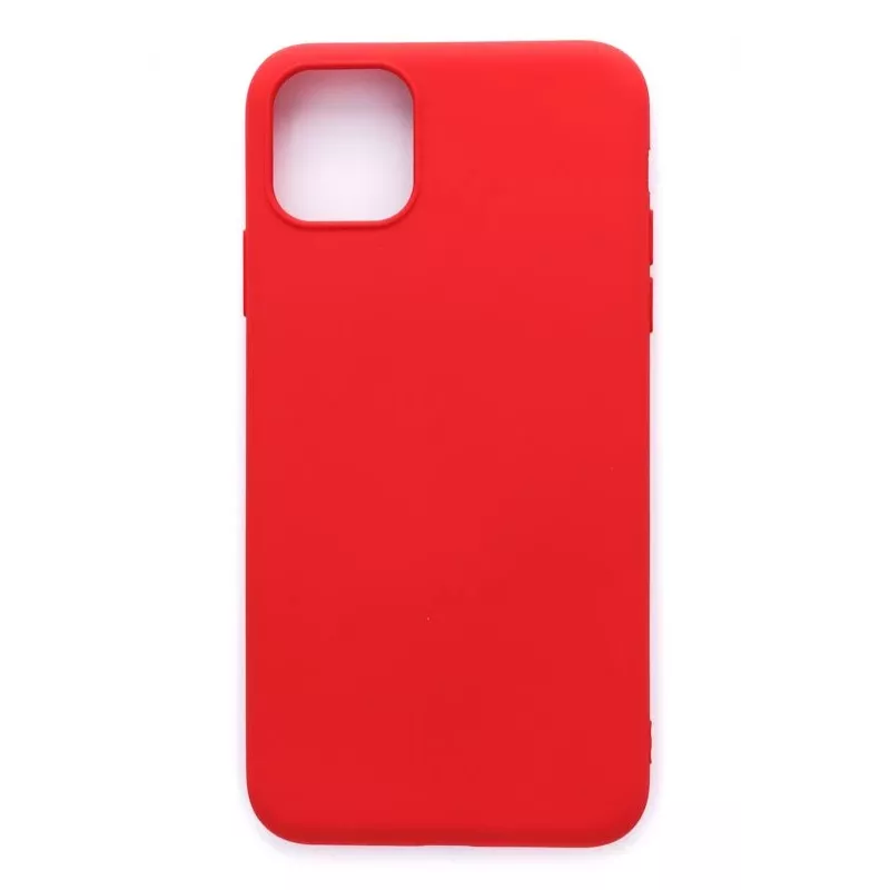 Evelatus Apple iPhone 11 Pro Nano Silicone Case Soft Touch TPU Red