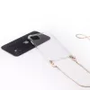 Evelatus Apple iPhone 11 Silikoonist läbipaistev kaelarihmaga TPU rihm Kuldne