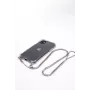 Evelatus Apple iPhone 11 Silikoonist läbipaistev kaelarihma TPU rihmaga hõbedane